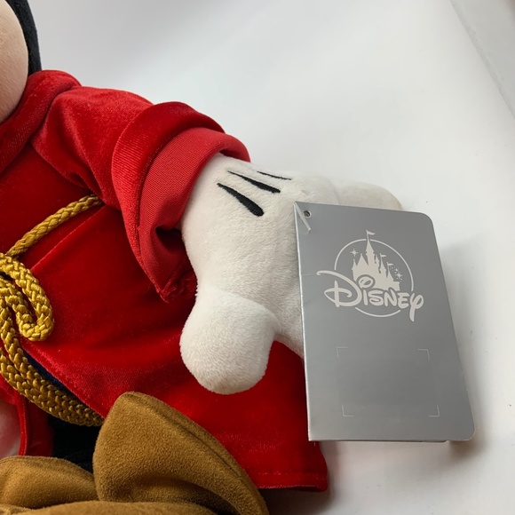Disney Mickey Mouse Fantasia Sorcerer Stuffed Toy Large 23" Plush With Tags! - Picture 6 of 16